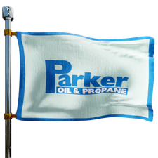 Parker Oil Co Heating Oil Prices Flag Photo of Parker Oil Co flag denoting best heating oil prices the company offers