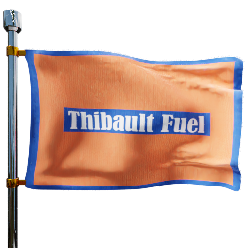 Thibault Fuel cash heating oil price logo