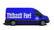 Thibault Fuel furnace repair van Photo of a Thibault Fuel furnace repair van