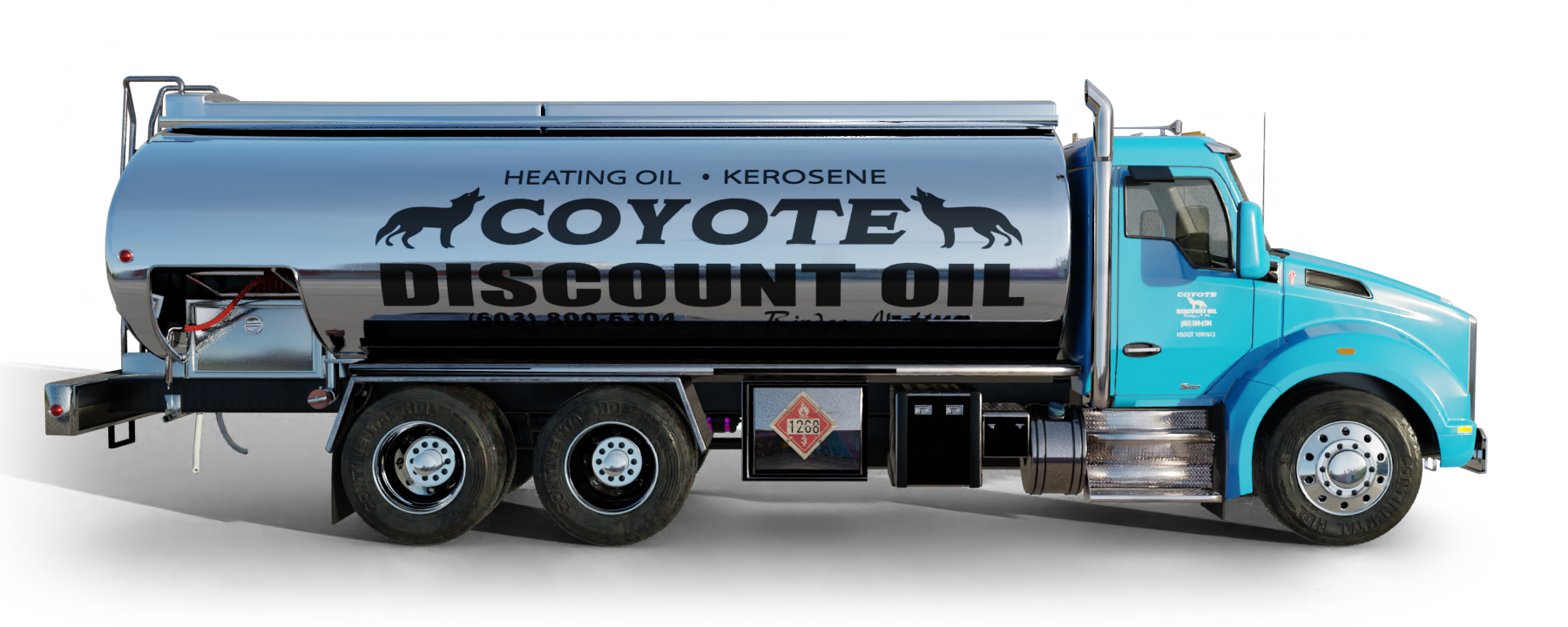 Bottomline Oil Berkshire Truck parked Bottomline Oil Berkshire Truck parked