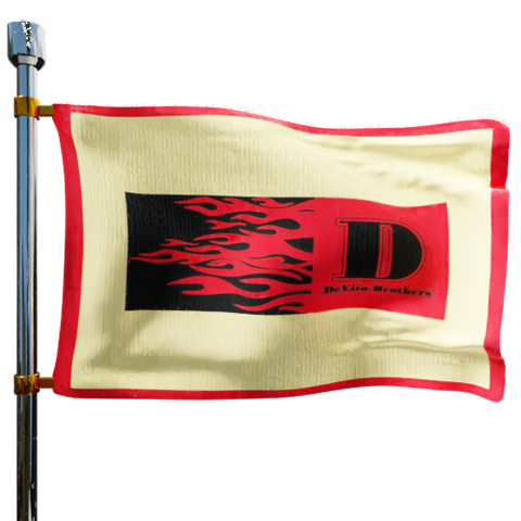 De Vito Brothers Fuel Products Company Heating Oil Prices Flag Photo of De Vito Brothers Fuel Products Company flag denoting best heating oil prices the company offers