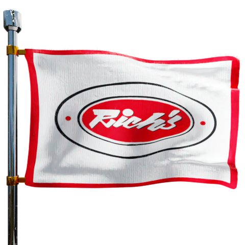 Rich's Oil Service Inc Heating Oil Prices Flag Photo of Rich's Oil Service Inc flag denoting best heating oil prices the company offers