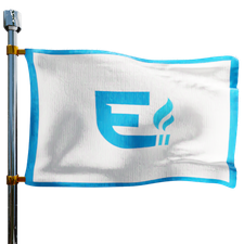 Elshaddai Oil Company Heating Oil Prices Flag Photo of Elshaddai Oil Company flag denoting best heating oil prices the company offers