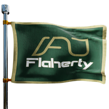 Flaherty Oil Co Heating Oil Prices Flag Photo of Flaherty Oil Co flag denoting best heating oil prices the company offers