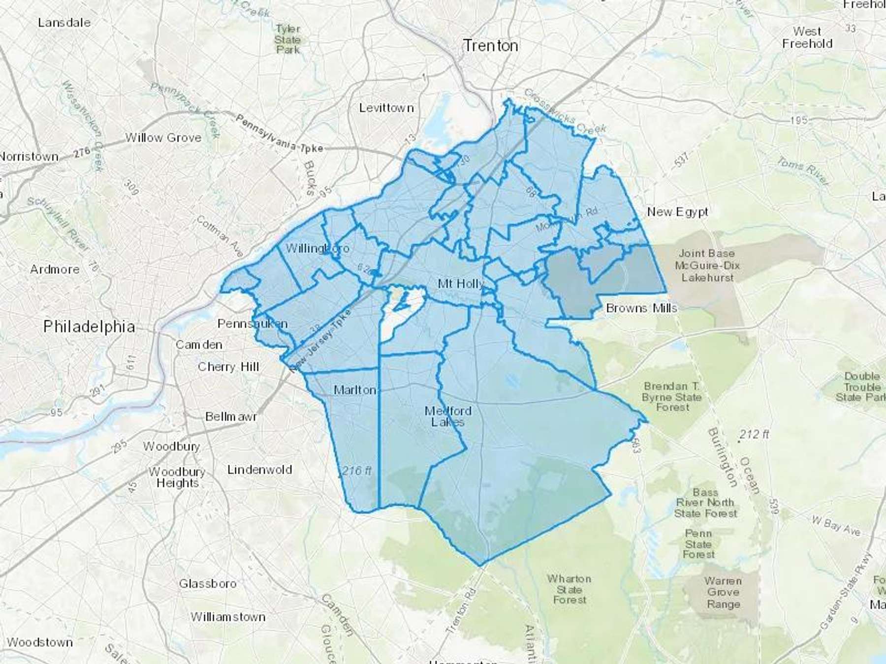 Lineman Management Inc Cash Heating Oil Delivery Map Map With The Lineman Management Inc Heating Oil Delivery Area Shaded In Blue