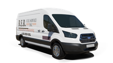 RER Fuel Services furnace repair van Photo of a RER Fuel Services furnace repair van
