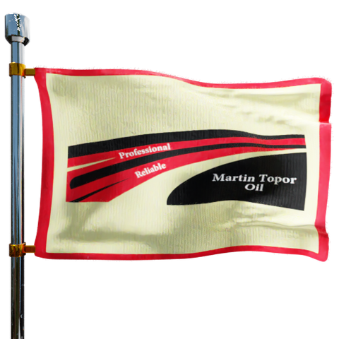 Martin Topor Oil Co Heating Oil Prices Flag Photo of Martin Topor Oil Co flag denoting best heating oil prices the company offers