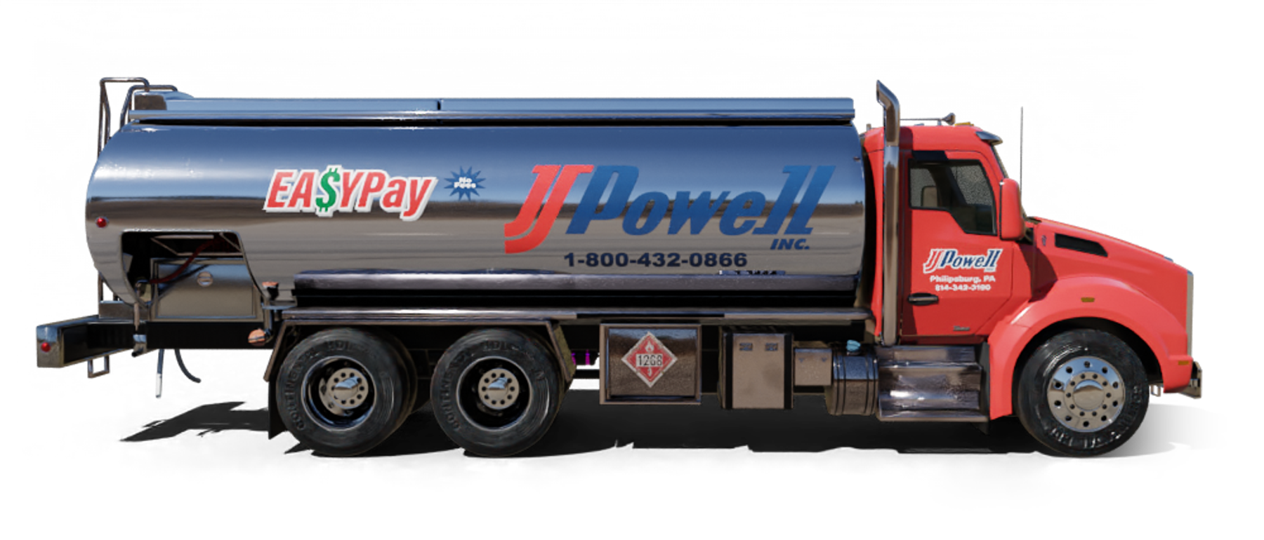 Heatly Oil truck Heatly Oil Truck in front of metro line