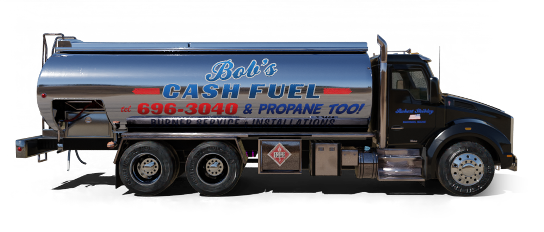 Aladdin Petroleum Heating Oil Truck Aladdin Petroleum residential home heating oil truck in front of an oceanfront shingle style mansion in Bay Shore, Long Island, New York delivering fuel oil.