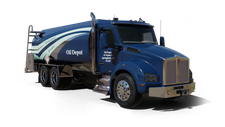 Oil Depot Cash Heating Oil truck Photo of a Oil Depot heating oil truck