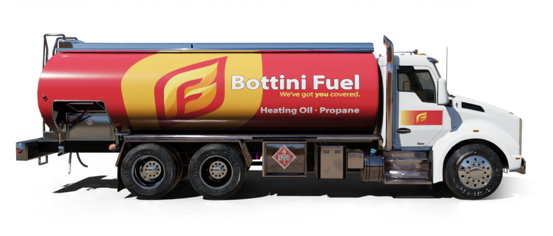 Windsor Fuel Heating Oil Truck Windsor Fuel residential home heating oil truck at the intersection of Stewart Avenue and Railroad Avenue in Bethpage, Long Island, New York delivering fuel oil.