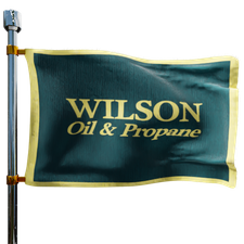 WilsonMultiPower Oil Co Inc Heating Oil Prices Flag Photo of WilsonMultiPower Oil Co Inc flag denoting best heating oil prices the company offers