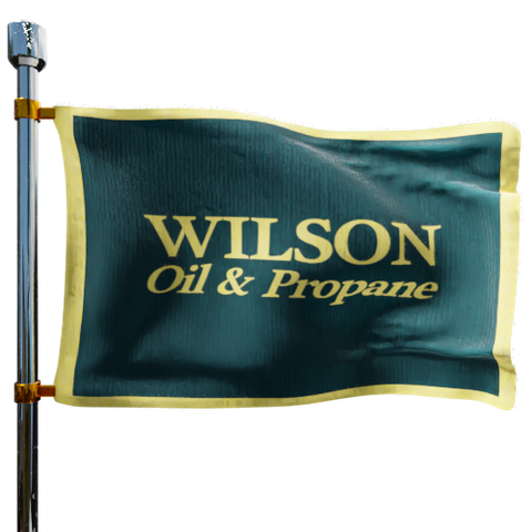 WilsonMultiPower Oil Co Inc Heating Oil Prices Flag Photo of WilsonMultiPower Oil Co Inc flag denoting best heating oil prices the company offers