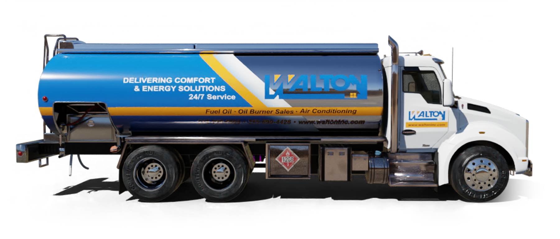 Heatly Oil truck Heatly Oil Truck in front of metro line