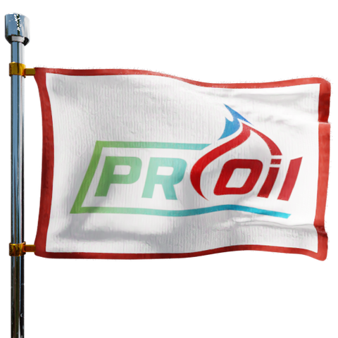 Pricerite Oil LLC Heating Oil Prices Flag Photo of Pricerite Oil LLC flag denoting best heating oil prices the company offers