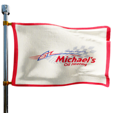 Michael's Oil Heating Service Heating Oil Prices Flag Photo of Michael's Oil Heating Service flag denoting best heating oil prices the company offers