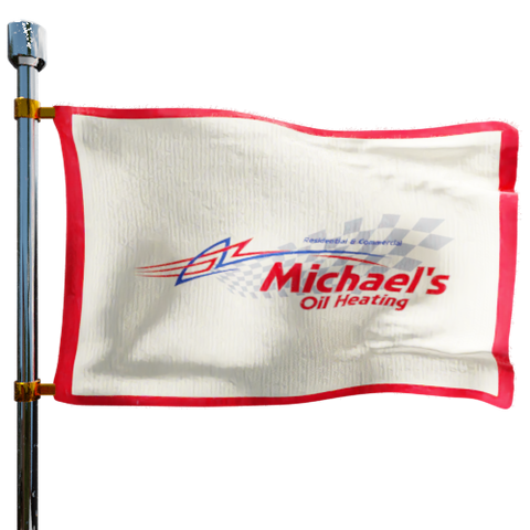 Michael's Oil Heating Service Heating Oil Prices Flag Photo of Michael's Oil Heating Service flag denoting best heating oil prices the company offers