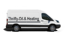 Thrifty Oil & Heating Co Inc furnace repair van Photo of a Thrifty Oil & Heating Co Inc furnace repair van
