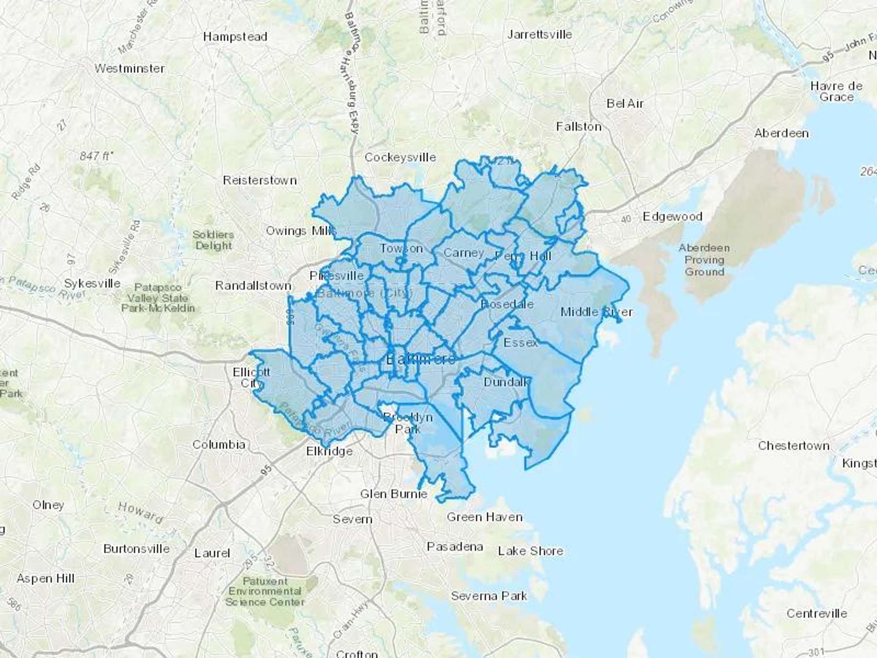 Home Fuel Co Cash Heating Oil Delivery Map Map With The Home Fuel Co Heating Oil Delivery Area Shaded In Blue