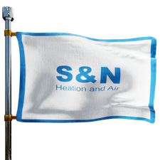 T P Heating & Oil Heating Oil Prices Flag Photo of T P Heating & Oil flag denoting best heating oil prices the company offers