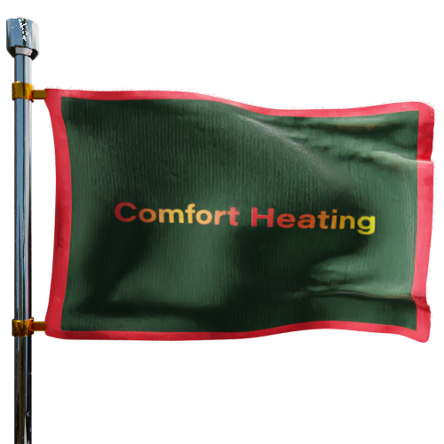 Comfort Heating Inc cash heating oil price logo