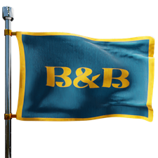 B & B Fuels LLC Heating Oil Prices Flag Photo of B & B Fuels LLC flag denoting best heating oil prices the company offers