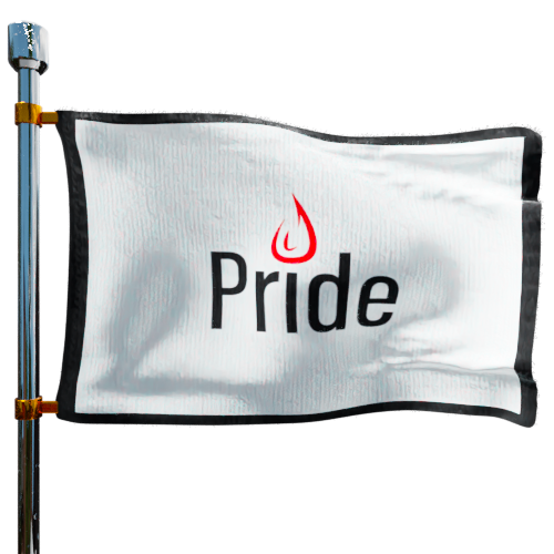 Photo of Pride Fuel flag denoting best heating oil prices the company offers