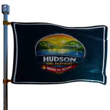 Hudson Fuel Partners Heating Oil Prices Flag Photo of Hudson Fuel Partners flag denoting best heating oil prices the company offers
