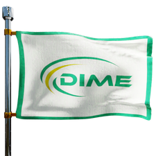 Dime Oil Company LLC Heating Oil Prices Flag Photo of Dime Oil Company LLC flag denoting best heating oil prices the company offers