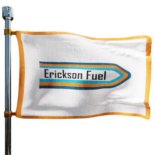 Erickson Fuel Co cash heating oil price logo