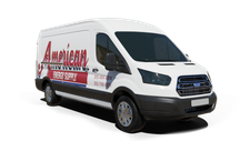 American Energy Supply Corporation furnace repair van Photo of a American Energy Supply Corporation furnace repair van