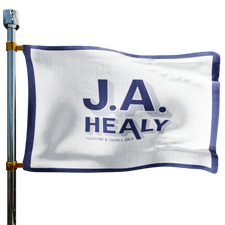 JA Healy & Sons Oil Inc Heating Oil Prices Flag Photo of JA Healy & Sons Oil Inc flag denoting best heating oil prices the company offers