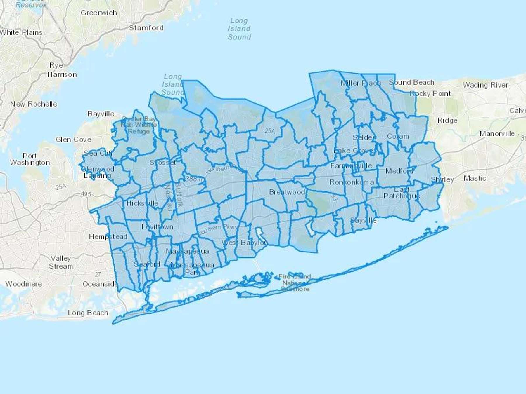 Mtn Fuel Oil LLC Cash Heating Oil Delivery Map Map With The Mtn Fuel Oil LLC Heating Oil Delivery Area Shaded In Blue