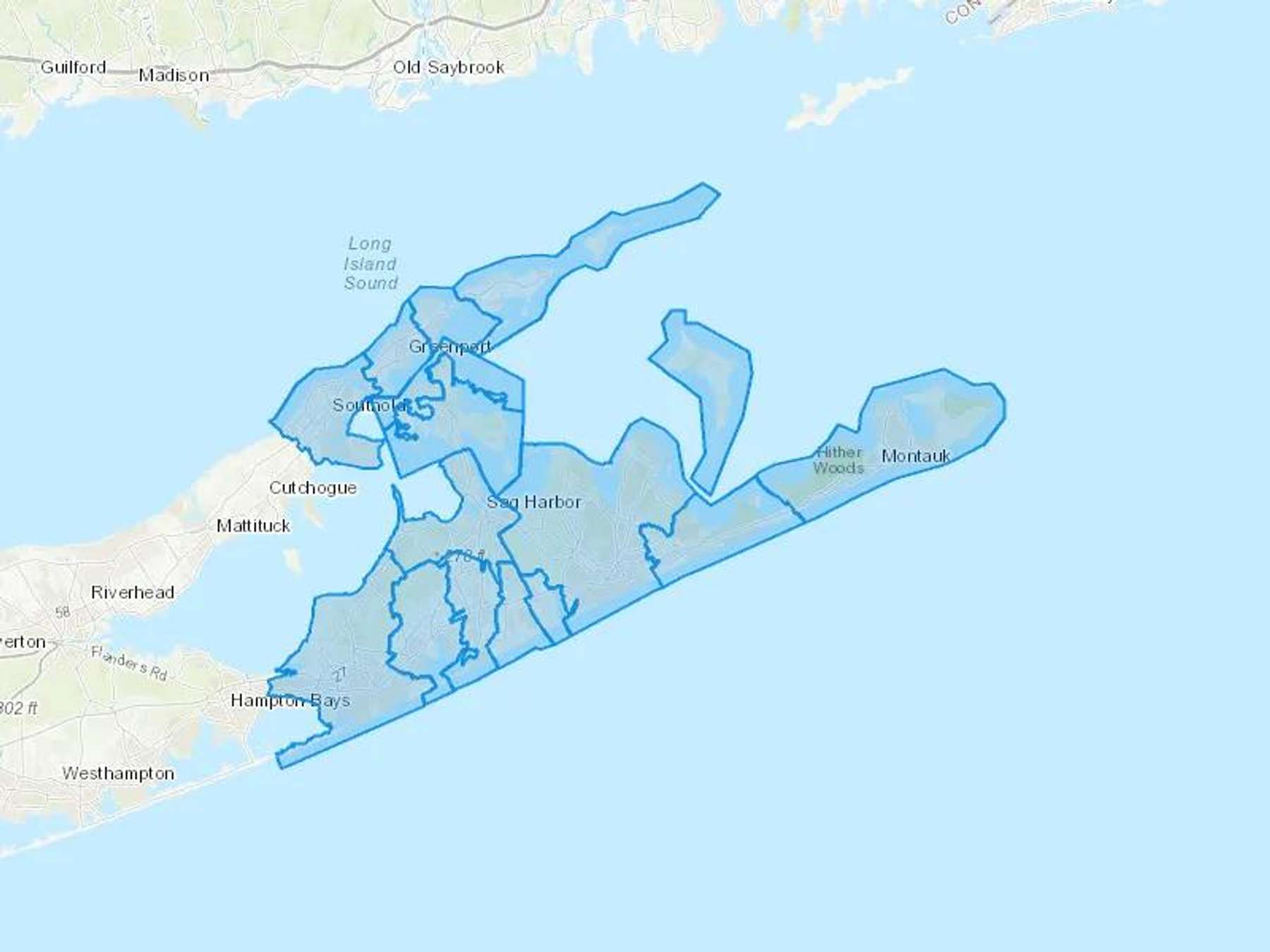 Fuelco Inc Cash Heating Oil Delivery Map Map With The Fuelco Inc Heating Oil Delivery Area Shaded In Blue