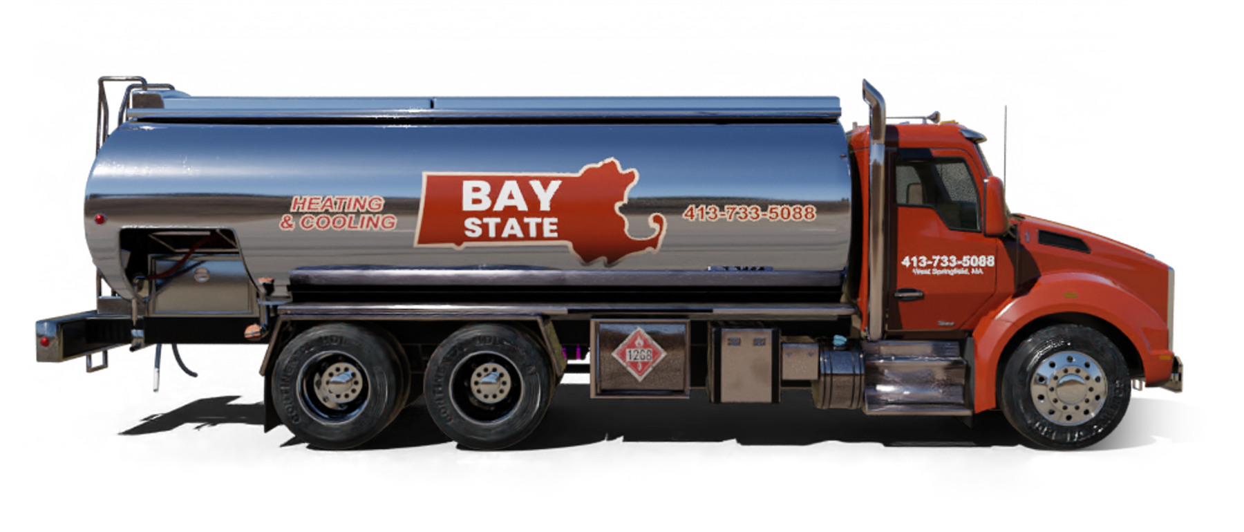 Hygrade Fuel Heating Oil Truck Hygrade Fuel residential home heating oil truck at the Suffolk County Public Works Building in Yaphank, Long Island, New York delivering fuel oil.