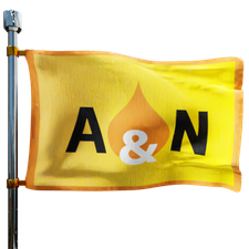 A & N Petroleum Corp Heating Oil Prices Flag Photo of A & N Petroleum Corp flag denoting best heating oil prices the company offers