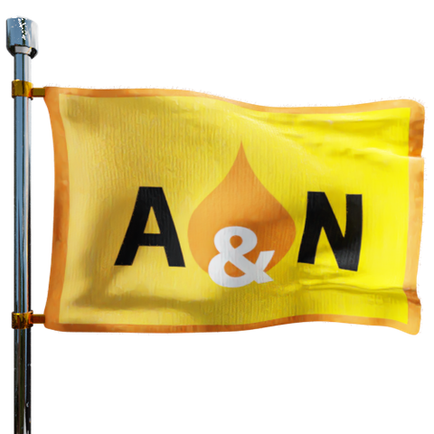 A & N Petroleum Corp Heating Oil Prices Flag Photo of A & N Petroleum Corp flag denoting best heating oil prices the company offers