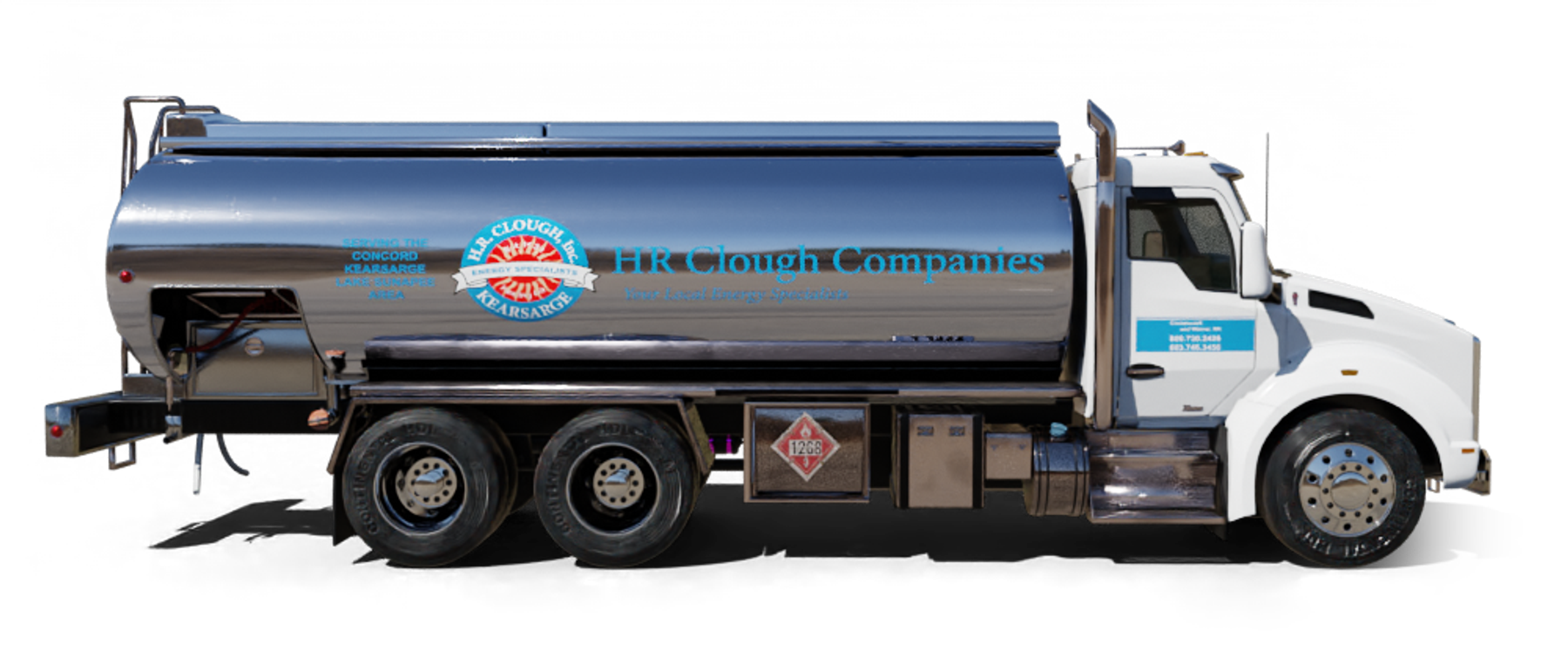 Heatly Oil truck Heatly Oil Truck in front of metro line