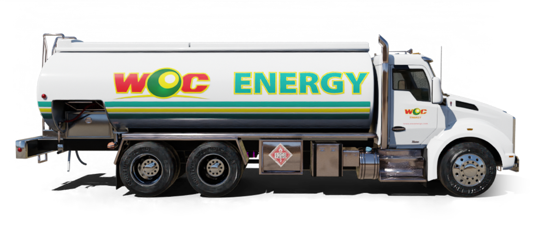 Family Fuel Heating Oil Truck Family Fuel residential home heating oil truck on route 27 in Rockville Centre, Long Island, New York delivering fuel oil.