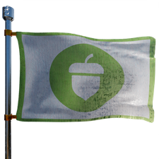 Acorn Oil Co Heating Oil Prices Flag Photo of Acorn Oil Co flag denoting best heating oil prices the company offers