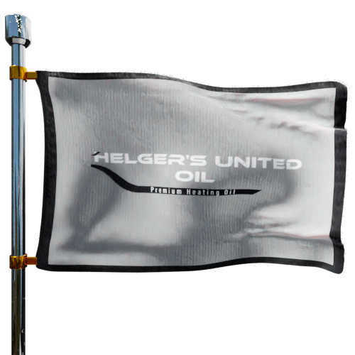 Helger's United Oil Co cash heating oil price logo