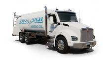 Luzo Fuel Cash Heating Oil truck Photo of a Luzo Fuel heating oil truck