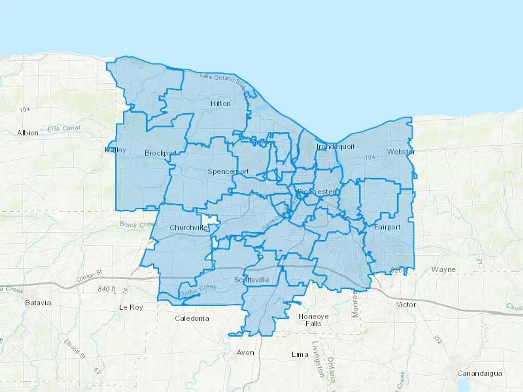 State Fuel Co Inc Cash Heating Oil Delivery Map Map With The State Fuel Co Inc Heating Oil Delivery Area Shaded In Blue