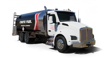 Chute Fuel Co Cash Heating Oil truck Photo of a Chute Fuel Co heating oil truck