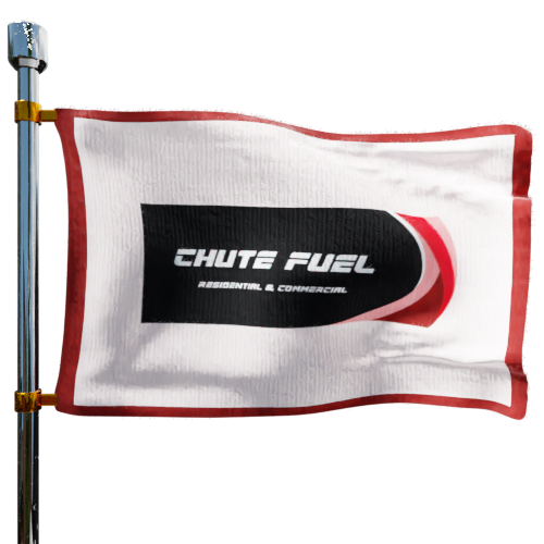 Chute Fuel Co cash heating oil price logo