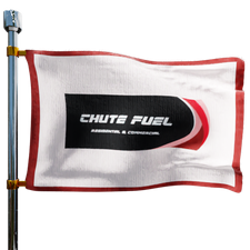 Chute Fuel Co Heating Oil Prices Flag Photo of Chute Fuel Co flag denoting best heating oil prices the company offers