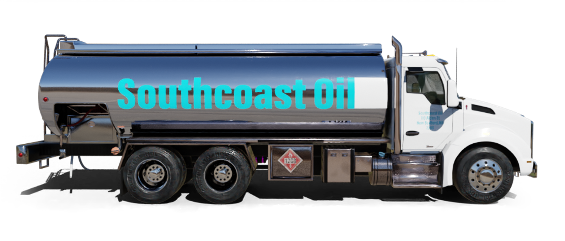 Lo-Co Fuel Heating Oil Truck Lo-Co Fuel residential home heating oil truck at Silver Lake Park in Baldwin, Long Island, New York delivering fuel oil.