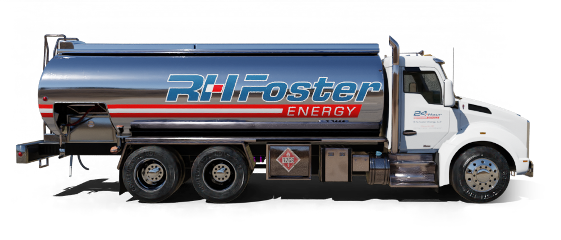 Heatly Oil truck Heatly Oil Truck in front of metro line