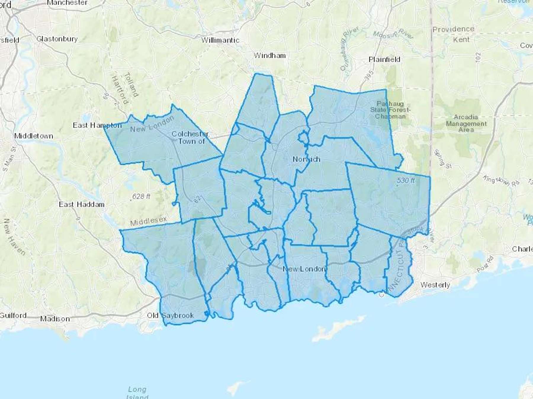 Benvenuti Oil Cash Heating Oil Delivery Map Map With The Benvenuti Oil Heating Oil Delivery Area Shaded In Blue