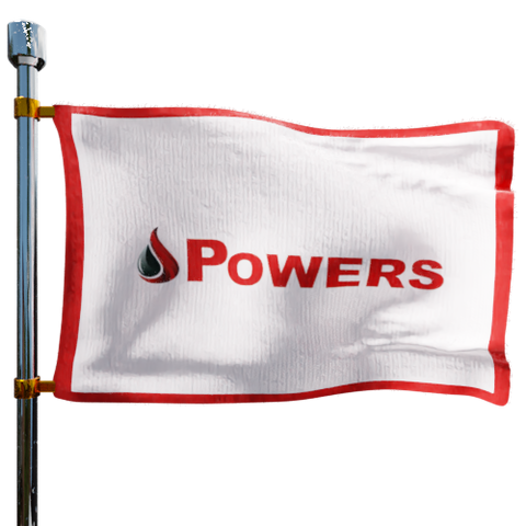 Powers Energy Heating Oil Prices Flag Photo of Powers Energy flag denoting best heating oil prices the company offers